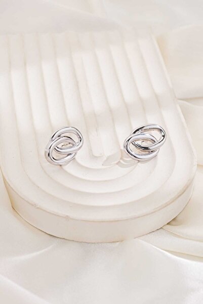 MRK İç İçe Kadın Tasarım Küpe