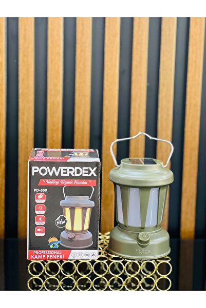 powerdex PD-530 Su Geçirmez Solar Aydınlatma Kamp Lambası