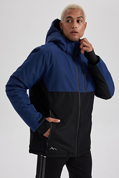 DeFacto Polár bélésű Fit vízisí kabát - kapucnis, A3520ax23wn