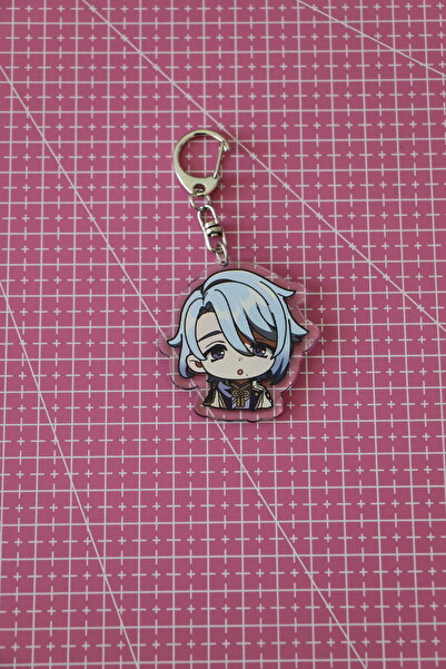 Akumastik سلسلة مفاتيح جينشين إمباكت آياتو على شكل حقيبة سحرية - أنيمي