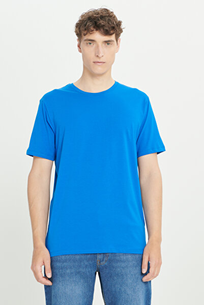 ALTINYILDIZ CLASSICS Ανδρικό μπλουζάκι Saks Slim Fit Crew Neck 360 μοιρών