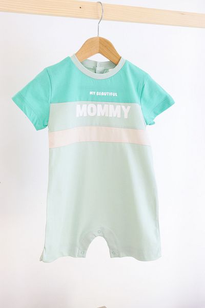 Harika KIDS Mommy Printed Baby Girl and Child Combed Cotton Jumpsuit