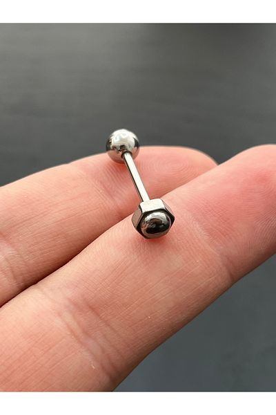 Karınca Piercing Surgical Steel - Corner Edged Tongue Piercing