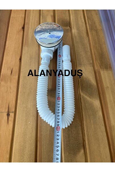 ALANYADUŞ DUŞ TEKNESİ SİFONU KROMAJ 90'LIK