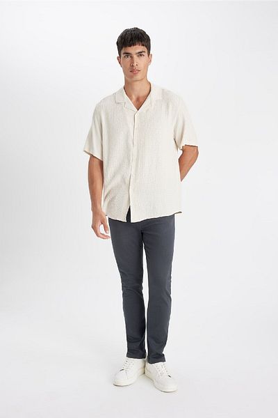 DeFacto Kalhoty Slim Fit Slim Fit Pocket Narrow Leg C9436Ax24Au