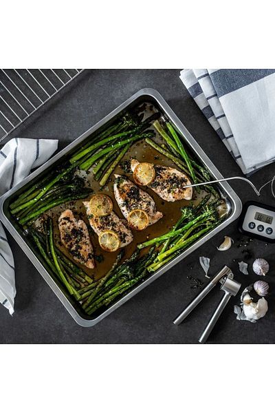 IKEA 32x40 Cm Concis Oven Dish - Stainless Steel