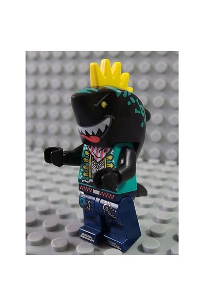 LEGO Original Minifigure Minifigure Vidiyo Shark Guitarist Shark Guitarist