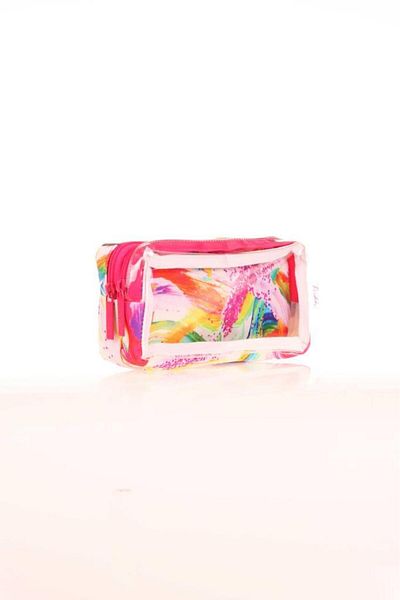 KAUKKO Spring Watercolor Pencil Bag - Transparent K2608