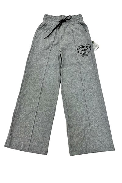 Esterella Girl's - Flexible and Elastic Wide Leg Sweatpants and Trousers (Narrow Fit)