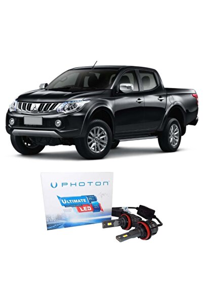 Photon Mitsubishi L200 Led Xenon Uzun + Kısa Far Ampulü H4 Ultimate Yeni Seri...