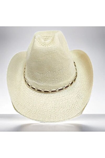 Janus İnce bez fötr şapka plaj şapkası fötör fötür şapka