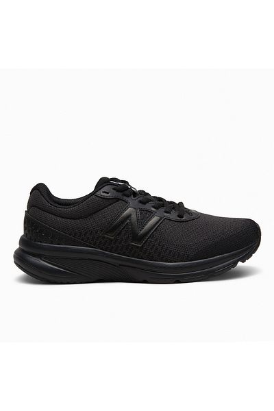 New Balance Pantofi sport negri unisex pentru mers și alergare - M411