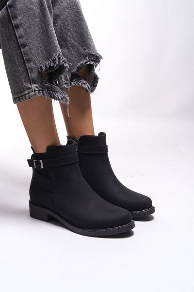 Riccon Elyedelia Matte Black Dámské boty - Detailní a elastická přezka 0012452