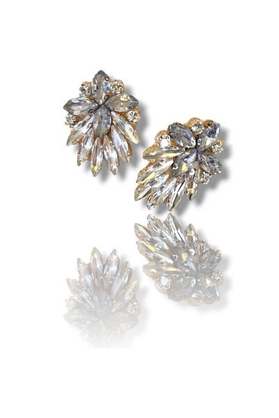pegu baby collection Zircon JewelleD DiamonD - DiamonD BriDal, WeDDing, Engagement, Kina, EveNing Dress, Prom Earrings