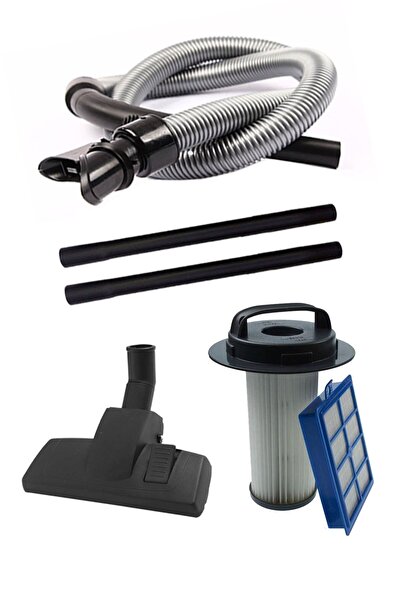 Marketto Set de furtun și filtru pentru aspirator Philips FC 9204 Marathon compatibil cu țevi din plastic