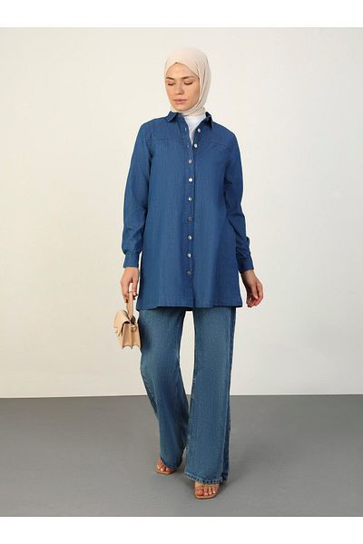 Refka Refka Blue Denim Tunic