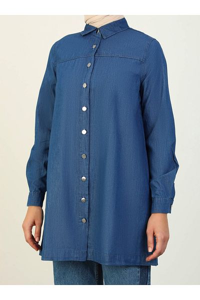 Refka Refka Blue Denim Tunic