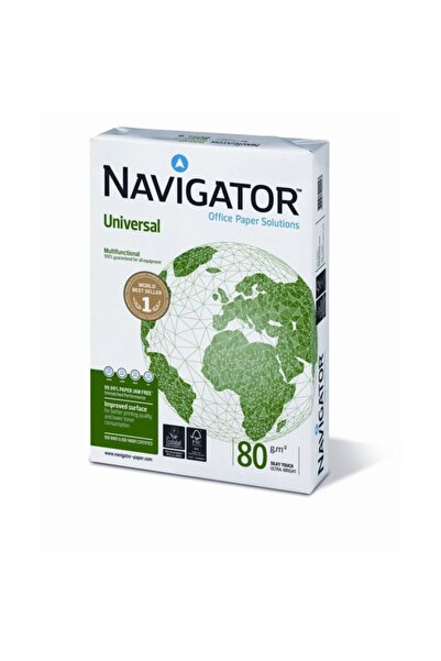 NAVİGATÖR ورق نسخ أبيض مقاس A4 من Navigator - 500 قطعة، 80 جرام (عبوة واحدة)