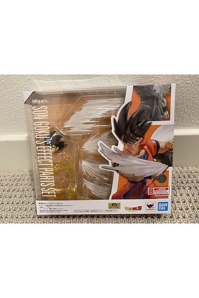 BANDAI Dragon Ball Z - Son Goku's Effect Parts Set, Bandai Spirits S.h.figuarts Figure