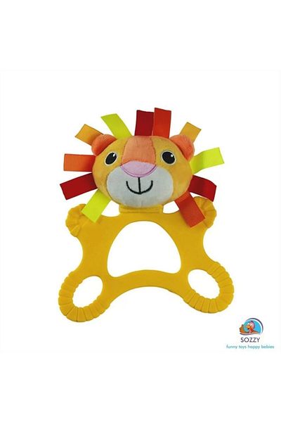 Sozzy Toys SZY198 Model Rattle Teether My Lion
