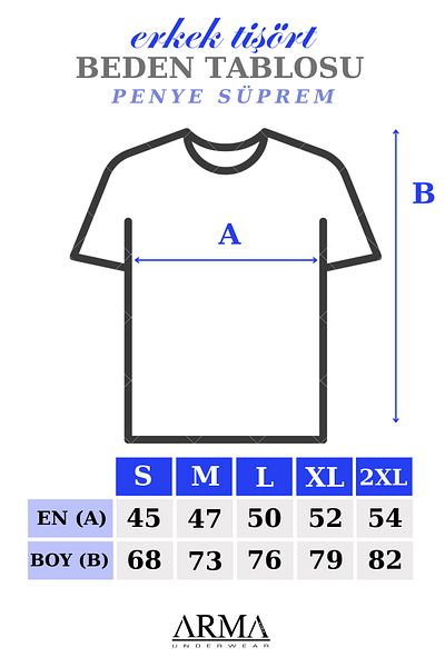 Arma Yıldız Gray V-neck Short Sleeve Men's T-shirt - 3 Pieces 100% Cotton Combed Cotton
