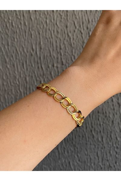 Owentis Gold Jewellers Model Steel Bracelet - Spaceway/Milky Way, No Darkening