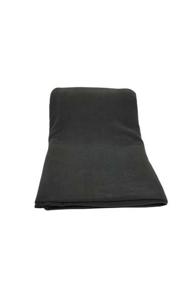 ecottonworks Anthracite Fleece Sofa Cover Shaved Quality Fleece