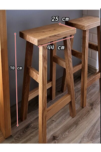 Tasarım Masif Ahşap Bar Sandalyesi ,masif Tabure