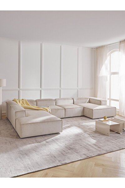 S Home Design Concept Frida 5 Modül Pofidik Modüler Kanepe Xl Köşe Koltuk Tak...
