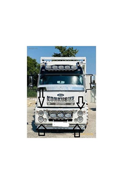 Ünlakskrom Ford Cargo 4136 Hafriyat Serisi Far Kromları