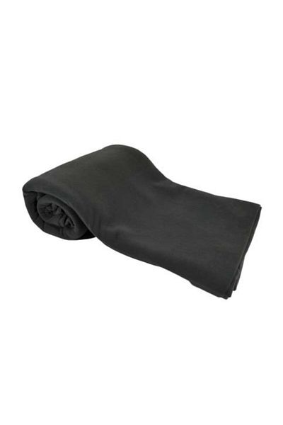 ecottonworks Anthracite Fleece Sofa Cover Shaved Quality Fleece