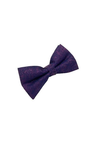 Brianze Bow Tie Patterned Plum Melange