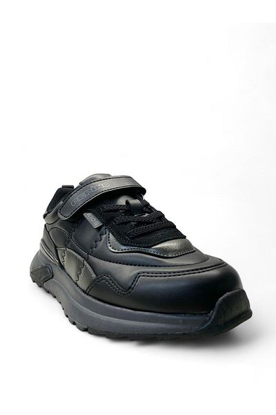 pepino 1798 Model Ortopedic Tenis Băiat - Negru/Fumuriu