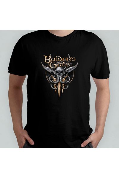 Pixxa Μπλουζάκι Baldur's Gate 3 100% Cotton Crew Neck Model - 2