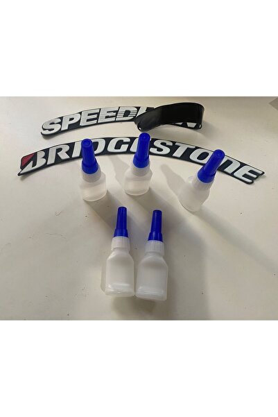 ENGAKSESUAR Lastik Yazısı Yapıştırıcısı 1 Adet Lastik Yazısı Tutkalı (4 Adet ...