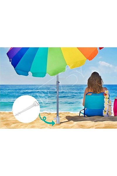 Boldy 42 Cm Camping Stake - Garden Umbrella Holder and Stabilizer