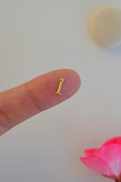 Mu Minamu 2 mm Küçük Toplu Paslanmaz Çelik Piercing Tragus Helix Lob