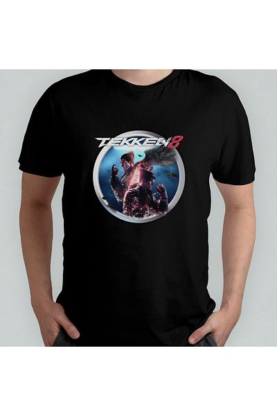 Pixxa Μπλουζάκι Tekken 8 Crew Neck 100% βαμβακερό - 1