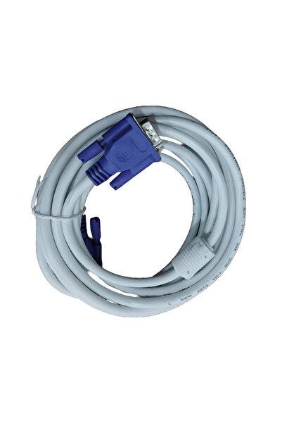 technozi 5 Metre Vga Kablosu Ekran Lcd Monitör Projeksiyon Bağlantı Kablosu -...