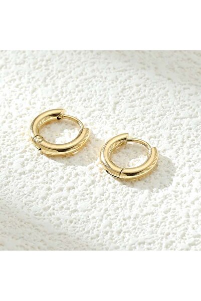 Mu Minamu 316 L Çelik Halka Küpe 8 mm