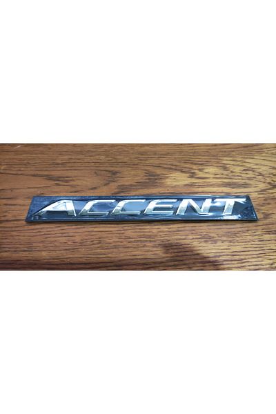 OEM Hyundai Accent Blue - 2011 Model Case Lettering and Back Liner Ayrik Accent Lettering Liner