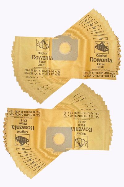 optream روينتا كوادرون 4x4 مكنسة كهربائية كيس غبار 20 ورقة