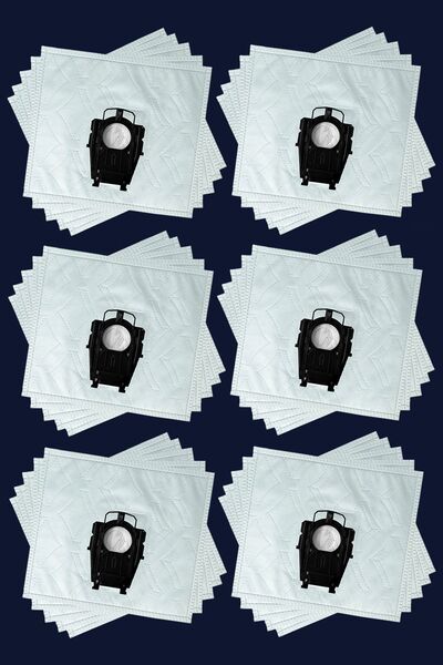 optream 30 قطعة قماش كيس غبار للمكنسة الكهربائية متوافق مع Bosch Bsg 82480