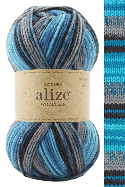 Alize Wool Time %75 Yünlü El Örgü İpi 11017