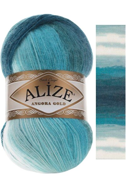 Alize Angora Gold Batik El Örgü Ipi Ipliği Yünü Renk Kodu:1892