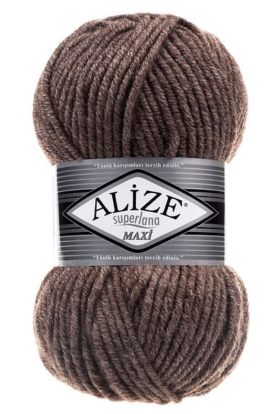 Alize Superlana Maxi - Milk Coffee Melange Πλεκτό Χέρι 240