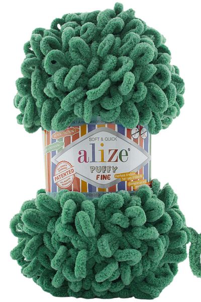 Alize Puffy Fine 532 Pine Green (Small Looped)