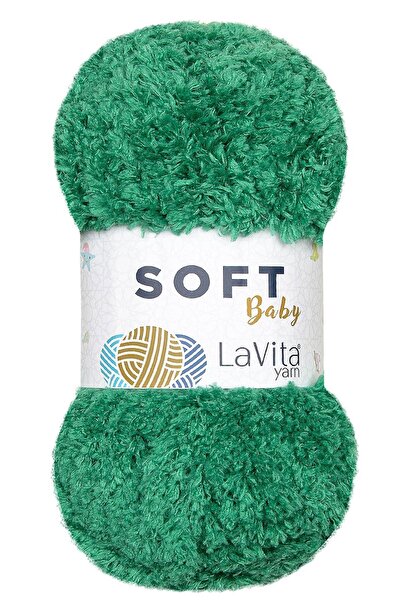 Lavita Soft Baby 8122 Yeşil Kürk İp