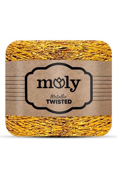 Moly Μουστάρδα Στριφτό Μεταλλικό Χαρτί - Σχοινί 410, 250 γραμμάρια