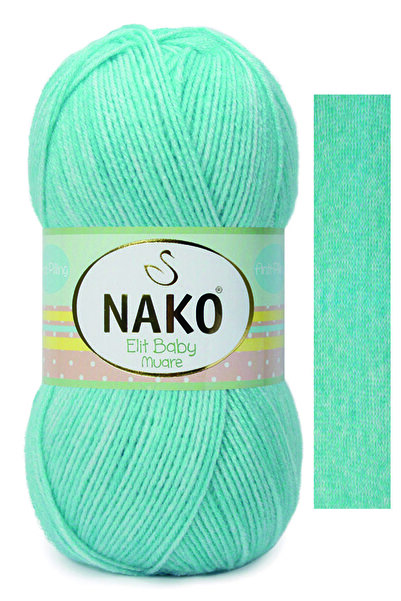 NAKO Elit Baby Muare El Örgü Ipi Renk Kodu:31705